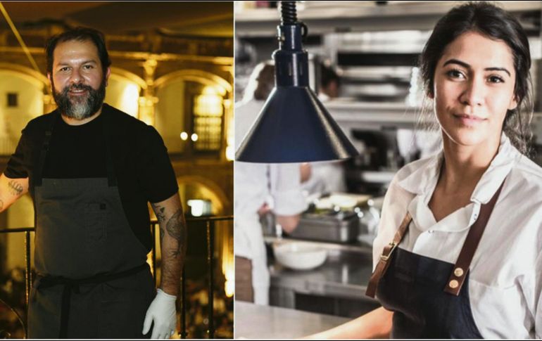 Enrique Olvera y Daniela Soto-Innes, quien recientemente recibió un galardón como la mejor chef del mundo. ESPECIAL