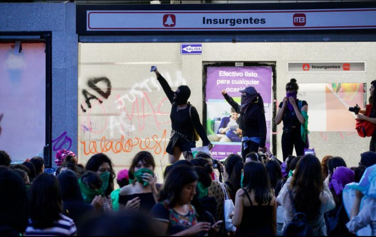 La mandataria capitalina dice que no habrá manifestaciones que deriven en actos vandálicos, ya que las puertas del gobierno estarán abiertas para el diálogo. SUN / ARCHIVO