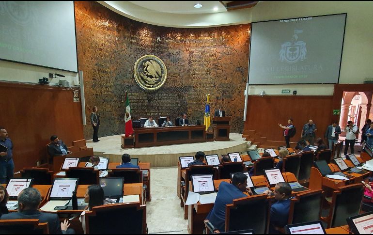 El pleno del Congreso local aprobó por unanimidad el dictamen de la Ley de Amnistía para Mujeres Víctimas de Violencia de Género. EL INFORMADOR / R. Rivas