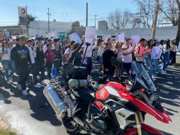 De acuerdo con Protección Civil de Guadalajara, fueron alrededor de 100 personas quienes participaron en la manifestación. CORTESÍA/ Protección Civil de Guadalajara.