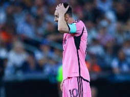 La afición rayada abucheó a Messi en el duelo de cuartos de final de la Concachampions. Imago7