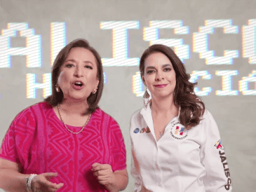 Xóchitl Gálvez y Laura Haro. ESPECIAL