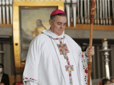 El obispo fue reportado como desaparecido el sábado 27 de abril y el lunes por la tarde fue encontrado en la sala de urgencias del Hospital General de Cuernavaca. ESPECIAL /  Nacional Basílica de Santa María de Guadalupe